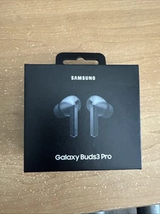 SEALED- New Samsung Galaxy Buds3-Silver Pods Bluetooth - Picture 1 of 5