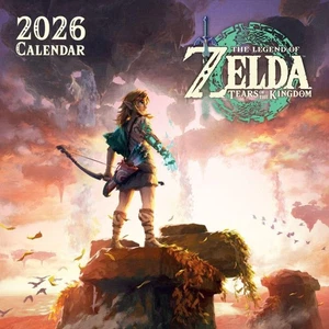 The Legend Of Zelda 2026 Wall Calendar - Picture 1 of 7