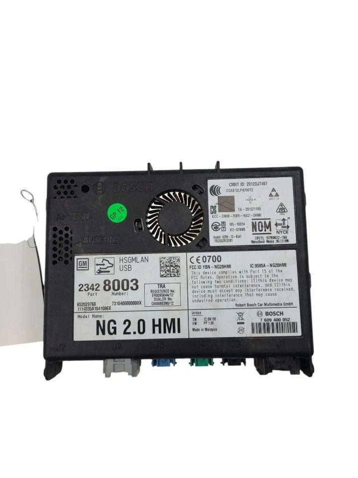 Chasis ECM Information-gps-tv Hmi compatible con camioneta Sierra 1500 14-15 617232 23428003 Foto 1 de 4