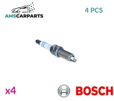 ENGINE SPARK PLUG SET PLUGS 0 242 129 535 BOSCH 4PCS NEW OE REPLACEMENT - Image 1 of 4