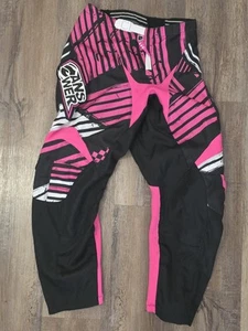 ANSWER Racing Syncron Pants Tucker Rocky Pink Girls Youth 4 Motorcross Power - Picture 1 of 13