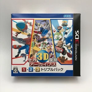 Nintendo 3DS Sega 3D Classics Collection 1 2 3 Triple Pack Archives Japan - Picture 1 of 10