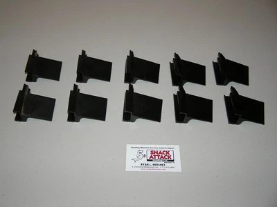 (10) VENDO 540, 576 & 720 VMAX SODA VENDING MACHINE - 4 DEEP CAN GAUGE BAR CLIPS