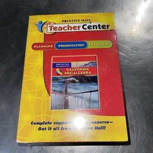 Teacher Center Planning, Presentation, ExamView for California Pre-Algebra CDROM - Picture 1 of 3