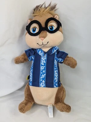 Build a Bear Chipmunks Simon Plush Hawaiian Shirt 11 Inch Stuffed Animal Toy - Image 1 of 4