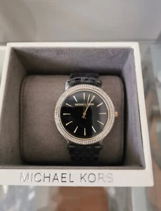 Michael Kors MK3322 Ladies Darci Black Watch - Picture 1 of 5