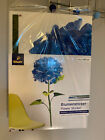 Wandtatoo Wandaufkleber Hortensie blau Tchibo Blume, Höhe ca 180 cm 7-teilig