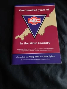 One Hundred Years of AEC in the Westcountry Philip Platt & John Sykes Paperback - Picture 1 of 5
