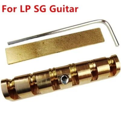 ABM 43mm Height Adjustable Roller Guitar Nut Brass for Les Paul LP SG Style - Image 1 of 4