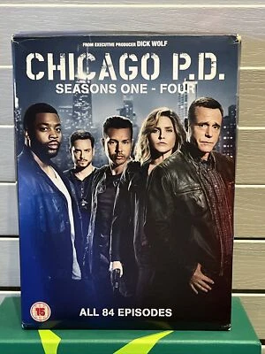 CHICAGO PD COMPLETE SERIES 1-4 DVD Season 1 2 3 4 Jason Begh UK Version - Image 1 of 4