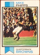 1973 Topps Football Card No. 229 Mike Phipps Cleveland Browns Quarterback