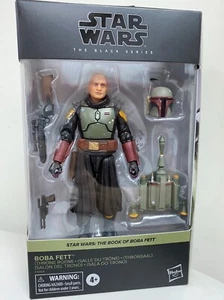 FIGURA HASBRO STAR WARS SERIE NEGRA DE LUJO EL LIBRO DE BOBA FETT TRONO HABITACIÓN 6 - Imagen 1 de 7