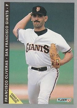 1993 Fleer #534 Francisco Oliveras - Image 1 of 2