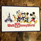 2021 Disney Parks Vault 50th Anniversary Dual Sided Placemat Retro Park Map NEW