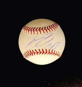 NORIHIRO  NAKAMURA Autograph - Signed OML baseball - Japan! DODGERS! - Picture 1 of 3