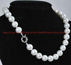 Noblest 10Mm White South Sea Shell Pearl Round Beads Necklace 16-36" Aaa ++