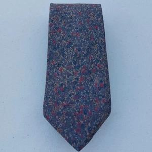 Oscar de la Renta Abstract Floral All Silk Designer Tie - Picture 1 of 5