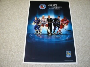Hockey Hall of Fame-Ltd Ed. 2009 Induction Poster (Unsigned)-L@@K! - Picture 1 of 3