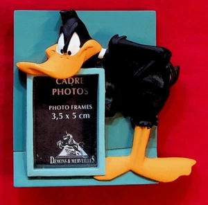 Daffy Duck - Cadre photo 3,5 x 5 cm - Démons et Merveilles - 1997 - Warner - Photo 1/3