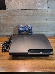 PS3 Slim 160GB testata e funzionante con cavi + controller - Foto 1 di 8