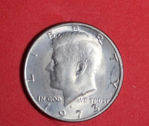 1973-D Kennedy Half Dollar #P28218 - Picture 1 of 2