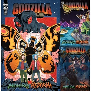 Godzilla Rivals: Mothra vs Hedorah (2024) 1 | IDW Publishing | COVER SELECT - Picture 1 of 4