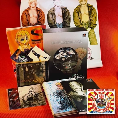 Parasite Eve 2 Square Millennium Collection PS PS1 Playstation w/Card CD Book JP - Image 1 of 4
