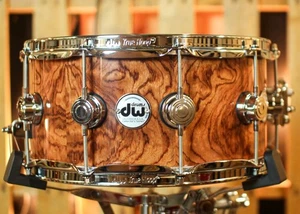 DW 6.5x14 Collector's Maple 333 Waterfall Bubinga Snare Drum - SO#1409988 - Picture 1 of 6
