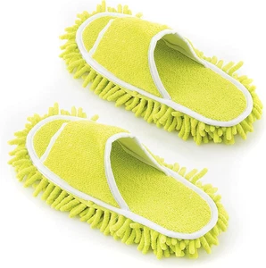 ® Delle Ciabatte Mopa Mop-Go, Puliscono Il Pavimento in Modo Comodo E Divertente - Foto 1 di 12