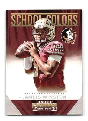 Jameis Winston - 2015 Contenders Draft Picks #2 School Colors - Florida State - Image 1 of 2