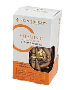 My Beauty Spot Vitamin C +Glycolic Serum Capsules Advanced Skin Booster 60caps - Bild 1 von 4