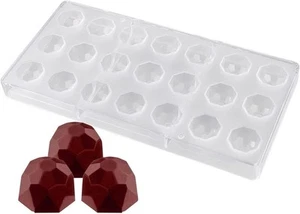Chocolate Moulds 10.7 x 5.3 Inch Chocolate Moulds Polycarbonate, Candy Making - Picture 1 of 7