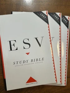 ESV Study Bible Luke Sample Selection (3 copies) NEW - Picture 1 of 5