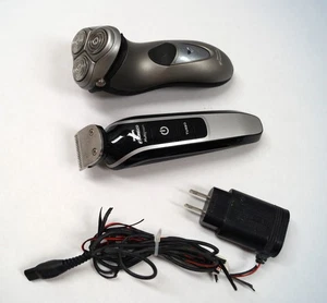 Set Philips Electronics 8240XL Shaver and Norelco QG3360 MultiGroom Turbo D151 - Picture 1 of 8