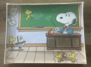 Postales de colección Hallmark Snoopy ENSEÑANZA nuevas en caja selladas ~ 10 letras plegables - Imagen 1 de 5