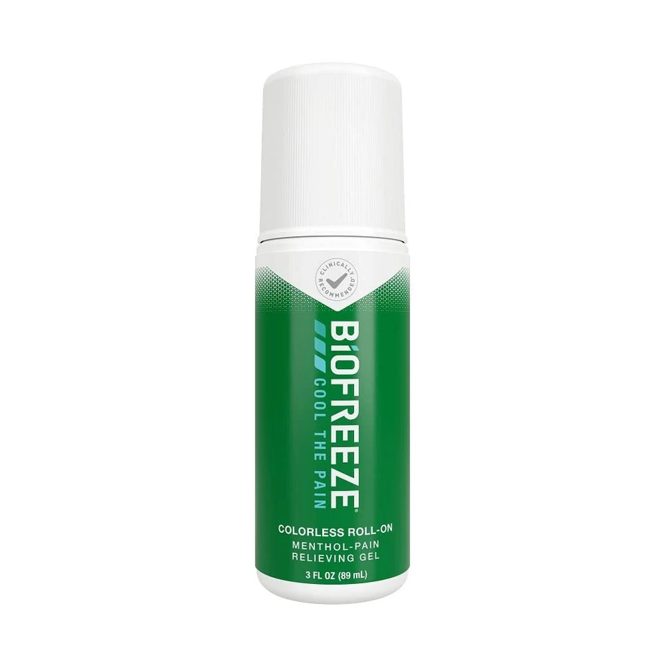 Biofreeze Roll-On Pain-Relieving Gel 3 FL OZ, Colorless Topical Pain Reliever - Image 1 of 4