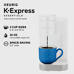 Las mejores ofertas en Keurig Blanco Pod y cafeteras de cápsulas | eBay