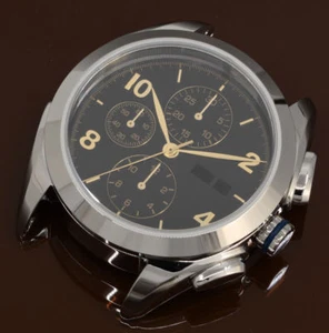 DIY KIT ETA Valjoux 7750 Watch Case + Dial + Hands 2x Sapphire 42mm watches mens - Picture 1 of 12