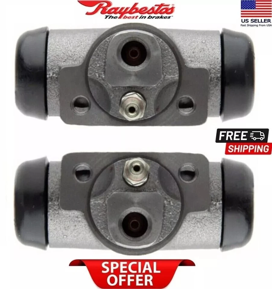 Cilindros de rueda de freno traseros de 2 tambores L&R totalmente nuevos para AMC FORD Mercury Foto 1 de 4