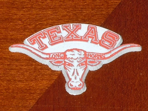 TEXAS LONGHORNS Vintage Old NCAA SEC RUBBER FRIDGE MAGNET Standings Board Cover