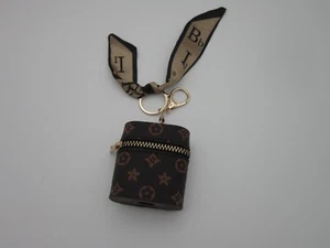 Luxury Purse Design Inspired Keychain in Brown Monogram - Picture 1 of 1