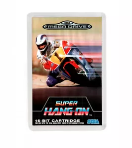 SUPER HANG ON SEGA MEGA DRIVE FRIDGE MAGNET IMAN NEVERA - Imagen 1 de 1