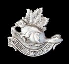 British & American Squadron Cap Badge Hallmarked Silver