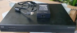 Routeur Cisco ISR4321/K9 avec kit RM + alimentation 4300/4321/c4321 - Photo 1/4