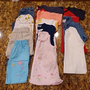 Mixed Lot of 13 Baby Girls Clothes / Size 4T - Picture 1 of 5