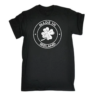 T-SHIRT Made In Ireland Retro Nazione Paese Irlandese Eire Born Regalo Compleanno - Foto 1 di 9
