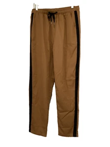 Men's Shein Fashion Gold w/Black Stripe Casual Pants Sz. L - Picture 1 of 7