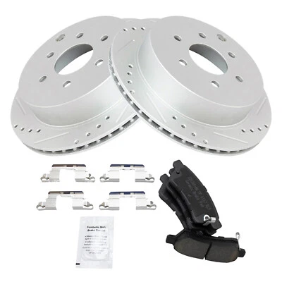 Комплект задних дисковых тормозов для Nissan Xterra Suzuki Equator 2005-2015 4.0L - Изображение 1 из 4