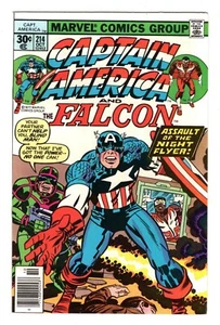 CAPTAIN AMERICA and FALCON 214 (6.0), NEWSTAND, NIGHT FLYER, (SHIPS FREE) * - Picture 1 of 2