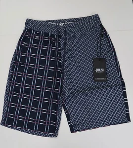 Publish Today For Tomorrow Lindbergh Men's Short Drawstring Navy Size 34 NEW - Picture 1 of 11
